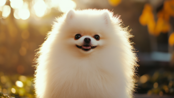 White_Pomerania_emerging_in_a_garden_with_lot_7d_0